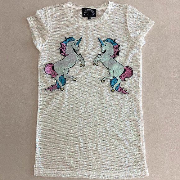 Kuccia Sequin Mesh Unicorn Dress🦄 - Picture 4 of 11